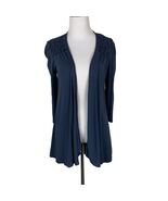 Kenar Navy Blue Open-Front Cardigan - Womens S - €15,42 EUR