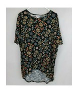 NWT Lularoe Irma Tunic Black With Multi-Color Aztec Design Size XS - $21.50 CAD