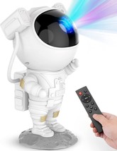 Astronaut Space Projector, Starry Nebula Ceiling Led Lamp With Timer And Remote, - £36.63 GBP