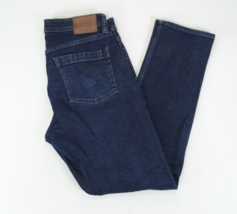 Revtown Jeans Mens 32x30 Sharp Blue Slim Straight Stretch Decade Denim - £21.55 GBP