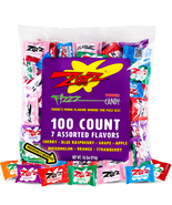 Fizzy Bulk Candy (Assorted, 100 Units)- Hard Candy Individually Wrapped-... - $11.43
