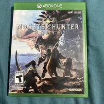 Monster Hunter: World (Microsoft Xbox One, 2018) - CASE ONLY - $91.09 MXN