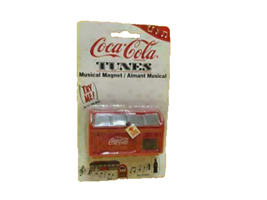 Coca Cola Tunes Musical Refrigerator Magnet - $31.24