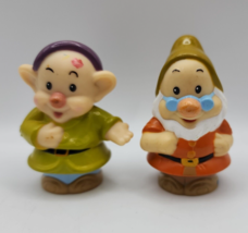 Fisher-Price Little People Disney Princess Snow White &amp; Seven Dwarfs - Doc/Dopey - £7.76 GBP