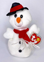 1996 Ty Beanie Baby &quot;Snowball&quot; Retired Snowman BB8 - $9.99