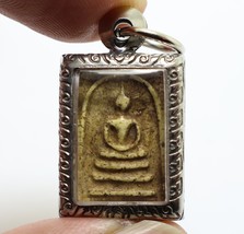 Small Phra Somdej Rakang Made 1962 Back Ajan Toh Teach King RAMA5 Thai Amulet 11 - £78.26 GBP