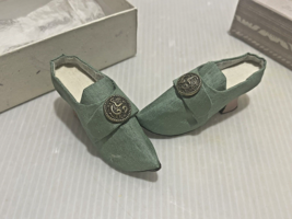 Pipkin &amp; Bonnet Moroccan Heel 1730 Vintage Miniature Mini Shoes with Box - $226.45 MXN