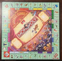 1999 Monopoly Looney Tunes Edition Replacement Parts: Game Board - Excellent Cnd - £7.75 GBP