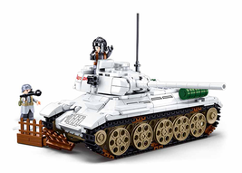 Tank Building Block Classic World War II Military Armored Bricks Kid Toy Gift -1 - £16.62 GBP