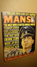 MEN&#39;S ADVENTURE - MAN&#39;S MAGAZINE *NICE* 1959 PULP SEX GIRL GERMAN NAZI WW2 - $28.71