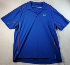 NCAA Florida Gators Vansport Shirt Football Mens XL Blue Short Sleeve Collared - £14.32 GBP