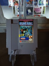 Vintage 1990 Nintendo NES Super Glove Ball Plastic Case and Manual Authentic - $17.00
