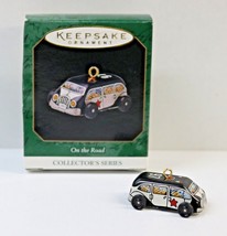 Hallmark Keepsake Miniature Ornament (On The Road) Tin Patrol Car #QXM4172 1997 - £5.58 GBP