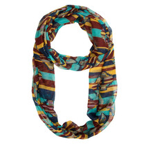 Mint Mara Cultural Infinity Scarf - $383.87 MXN