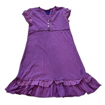 Naartjie Purple Girls Vintage Short Sleeve Dress 10 - £13.53 GBP