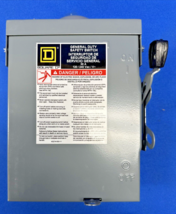 Square D 30 amps Fusible 2-Pole Fuse Safety Switch - $59.39