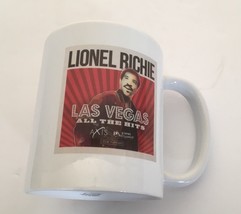 Hello Lionel Richie Coffee Mug Cup Las Vegas All Hits Axis Planet Hollywood Rare - £18.89 GBP
