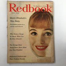 VTG Redbook Magazine January 1960 Queen Elizabeth New Baby Royal Observer - £11.35 GBP