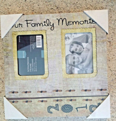 Photo Frame Our Family Memories 11" New 2012 - £6.96 GBP