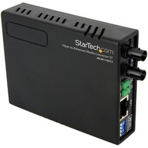StarTech 10/100 Multi Mode Fiber Copper Fast Ethernet Media Converter ST - £106.15 GBP