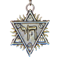 Collana con ciondolo Figura di Salomone Prosperità spirituale Mistica... - £13.63 GBP