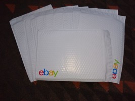 10 eBay Branded Shipping Supplies Padded Air Jacket Bubble Envelope 9.5&quot;... - £3.15 GBP