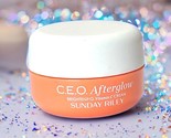 Sunday Riley C.E.O. Afterglow Brightening Vitamin C Gel Cream 0.5oz New ... - $32.91