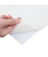 White Adhesive Heat Resistance Thin Silicone Rubber Sheet Gasket for Sea... - $12.99