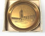 Marshall Fields - 1933 Chicago World&#39;s Fair 3&quot; Copper Coasters Box Set o... - $55.84