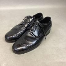 Dolce &amp; Gabbana Men’s Black Leather Oxford Dress Shoes #5283 - Size 9 - €27,93 EUR