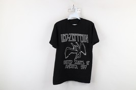 Vtg Y2K Womens Medium Faded 1977 United States Tour Led Zeppelin Band T-... - $39.55