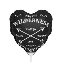 Personalized Matte Mylar Balloons 6&#39;&#39; (15.2 cm), Round or Heart-Shape, I... - £14.48 GBP