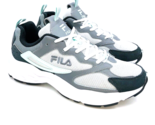 Fila Women Recollector Sneakers- Grey / Mint, US 6.5M *(USED)* - $14.84