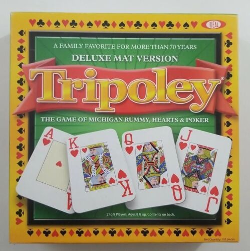 Tripoley Deluxe Mat Version Game 2004 IDEAL - $37.39