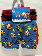 Underoos Paw Patrol Boys Boxer Briefs 3-Pair Underwear Athletic Size 4 New - £6.33 GBP