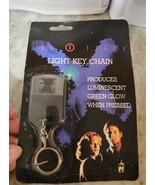 X-Files Light up Keychain XF1005-Produces Green Glow When Pressed-New-SH... - $49.38