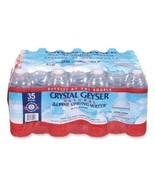 35 Pack Crystal Geyser Spring Water 16.9 Oz Bottle Fresh Refreshing - £35.48 GBP