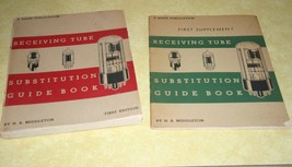 1950 1951 Receiving Vacuum Tube Substitution Guide Book Middleton Rider Radio Tv - £23.59 GBP