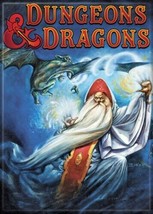 Dungeons &amp; Dragons AD&amp;D Players Handbook Cover Art Refrigerator Magnet UNUSED - £3.20 GBP