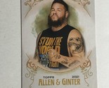 Kevin Owens WWE Topps Heritage Trading Card Allen &amp; Ginter #AG-12 - £1.54 GBP
