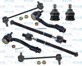 Front Lower Ball Joints Tie Rods Rack Ends For 10-13 Kia Soul 1.6L Sway ... - $2,049.41 MXN