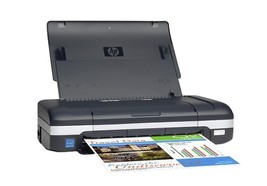 HP OfficeJet H470 Mobile Inkjet Printer CB026A 22ppm - $45.00