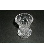 Leaded Crystal Vase Vintage Unbranded - $20.79 CAD