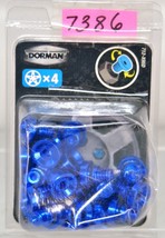 712-X95L Wheel Nut Cap Blue Aluminum Dorman  7386 - £15.58 GBP