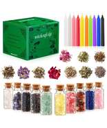 Crystal Dry Herb Colorful Candle Set - $67.37