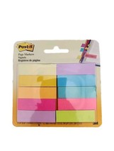 Post-It Page Markers 500 Markers 10 Colors 3M - $5.81