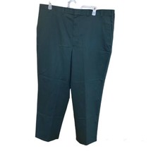 Hunt Club Wrinkle Free Mens Casual Chino Pants Green Front Size 46 NWOT - $19.34