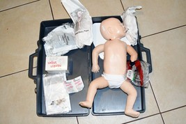 Laerdal Acls Bls Heartcode Resusci Baby Cpr Infant Manikin MINT-CLEAN #1 516B2 - £210.88 GBP