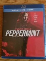 Peppermint Blu-Ray+ DVD with Jennifer Garner Bonus Features 2018 - $204.83 MXN