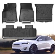 ZUTEKA Tesla Model Y 20-23 Floor Mats &amp; Rear Trunk Mat, All-Weather TPE Full Set - £132.61 GBP